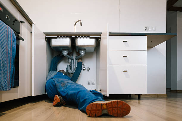 Professional Leak Detection technician working in Allendale, NJ